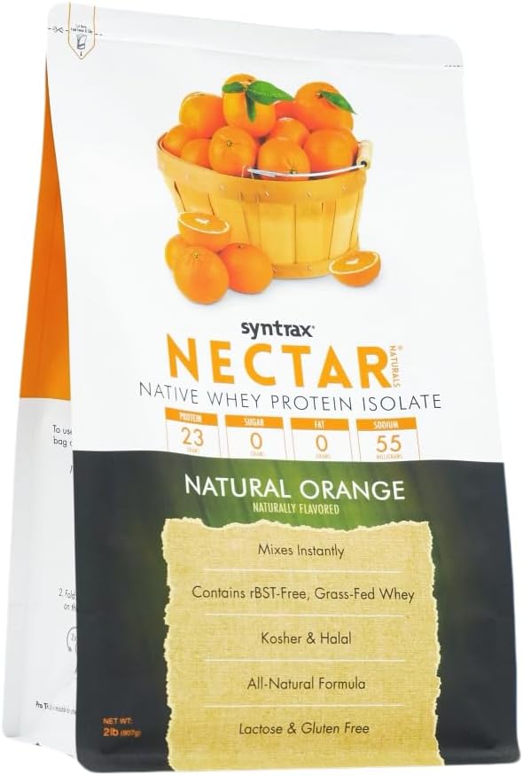 Nectar Naturals Proteína de Suero Natural, 2 lbs