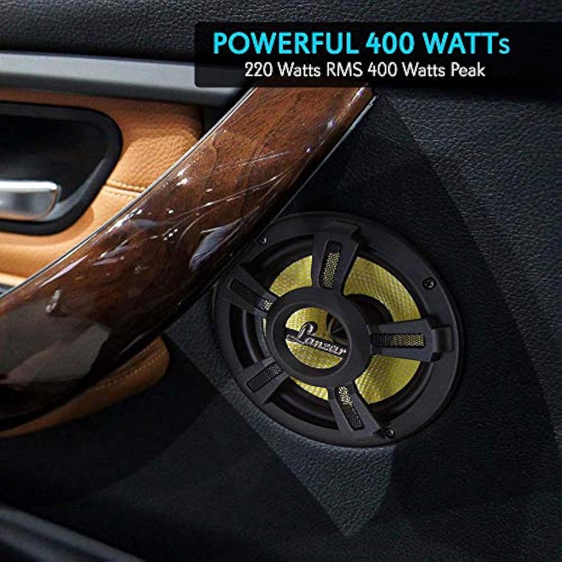 Parlante o Altavoz coaxial para coche LANZAR OPTI6PM