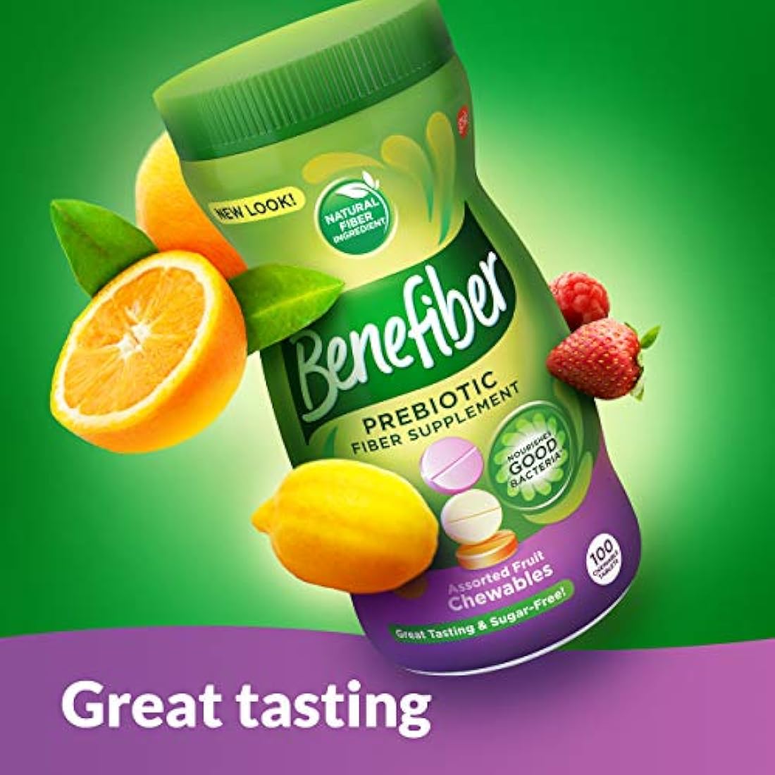 Benefiber suplemento diario de fibra prebiótica