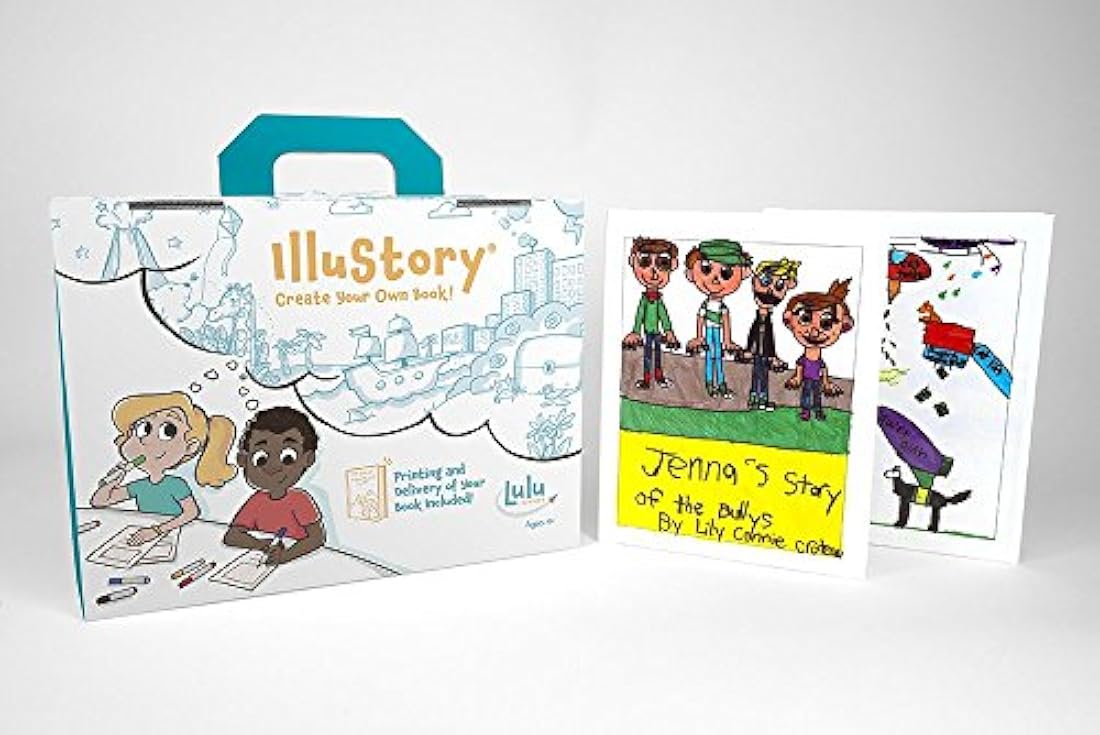 Lulu Jr. Illustory - Kit de creación de libros, Multicolor