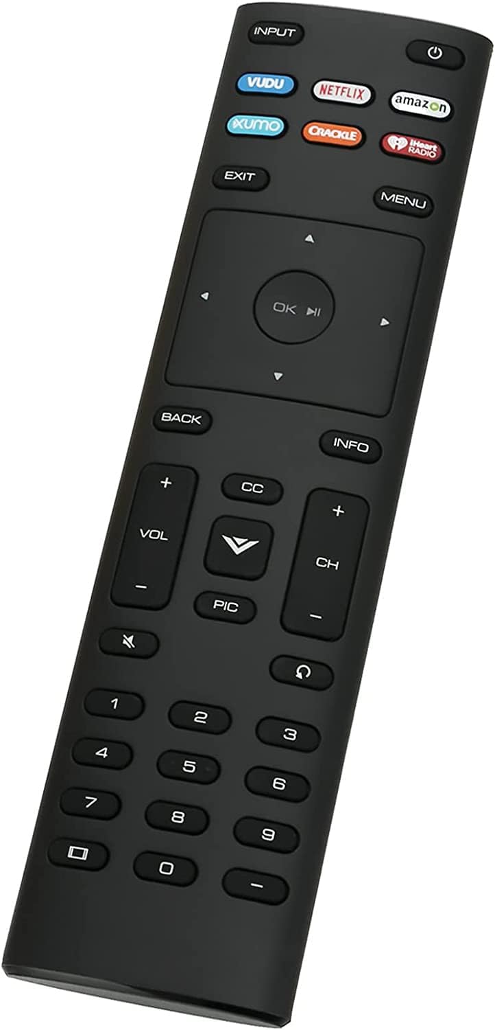 Control Remoto XRT136 para TV Vizio, Compatible con V405-G9