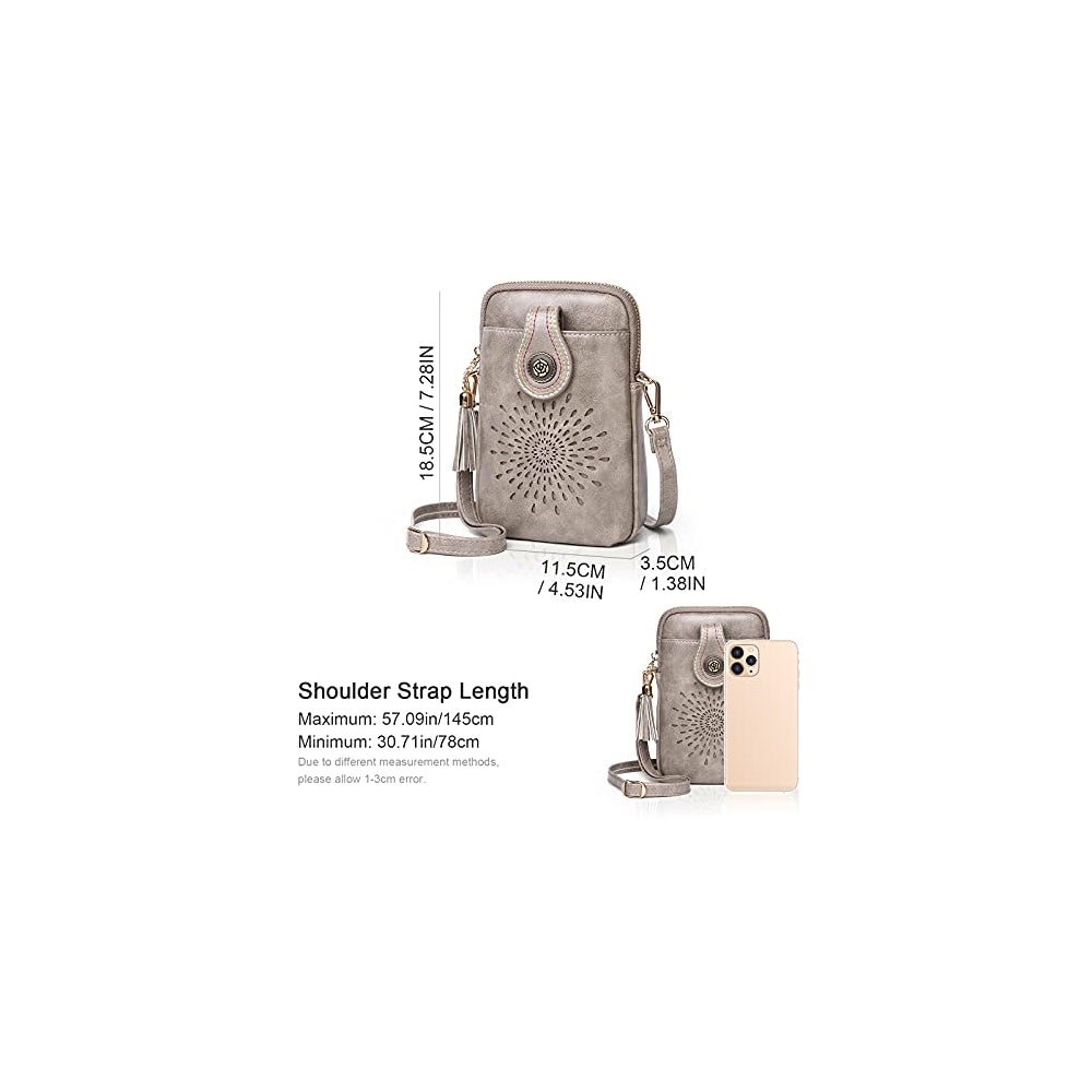 Bolsos cruzado de mujer para teléfono celular