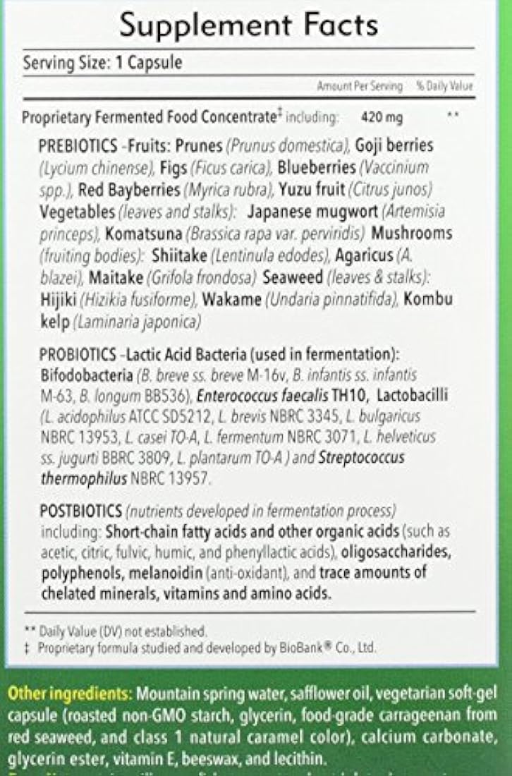 Essential Formulas Fórmula original de probióticos Dr Ohhira