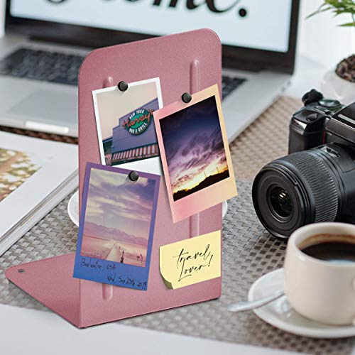 acrimet Premium sujetalibros (Pack de rosa color) (1 par)