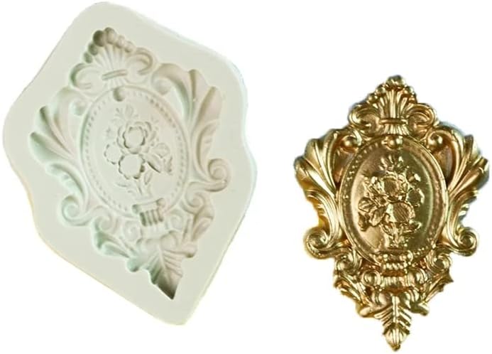 Anyana Molde de silicona Cameo para pastel decoración