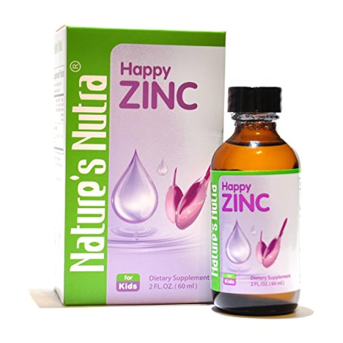 De la Naturaleza Nutra Vida Feliz Zinc 2oz 60 ml, sabores