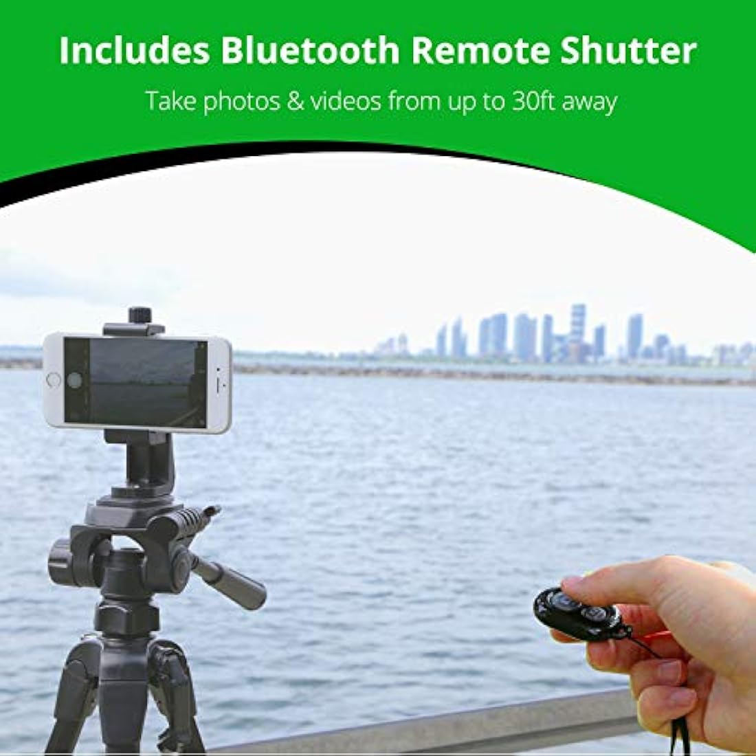 KobraTech - Soporte de trípode para teléfono celular