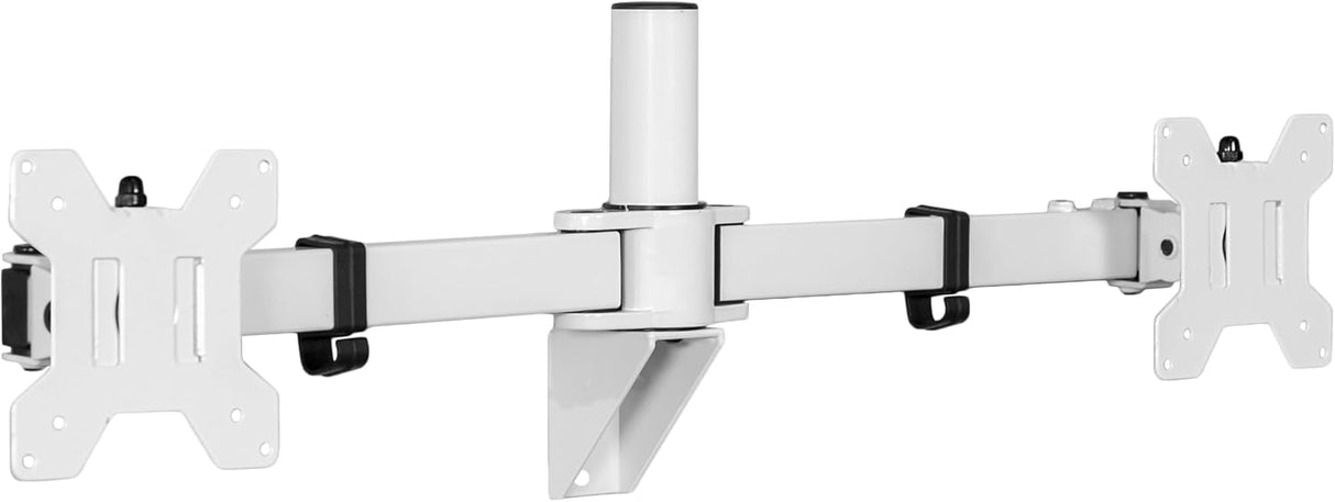 Soporte de Monitor Doble VIVO, Pared, Brazo Telescópico, MOUNT-TS38W