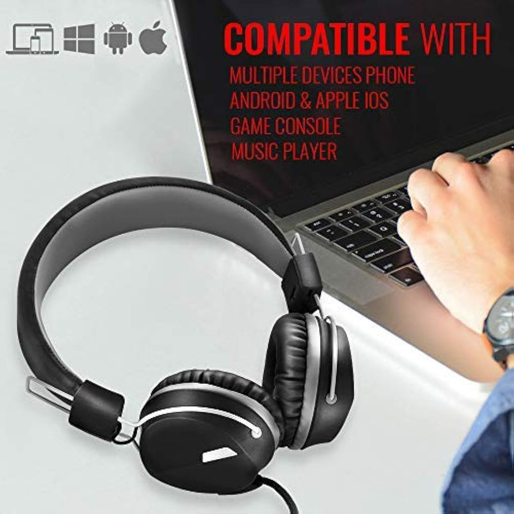 Sonitum - Auriculares de diadema con micrófono