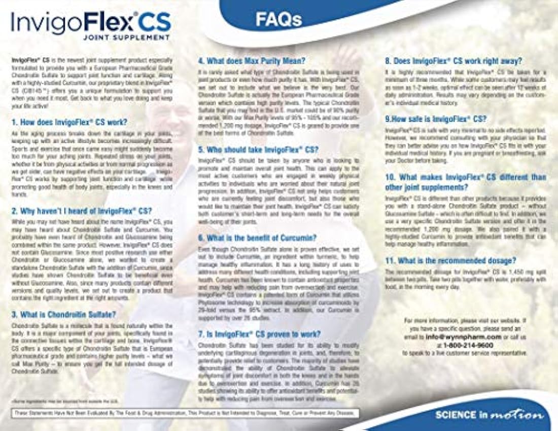 Suplemento invigoflex CS Sulfato Chondroitin , 1200 mg