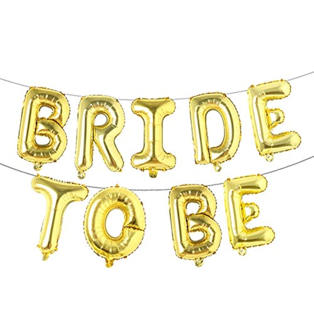 Paquete de globos con diseño de novia a ser