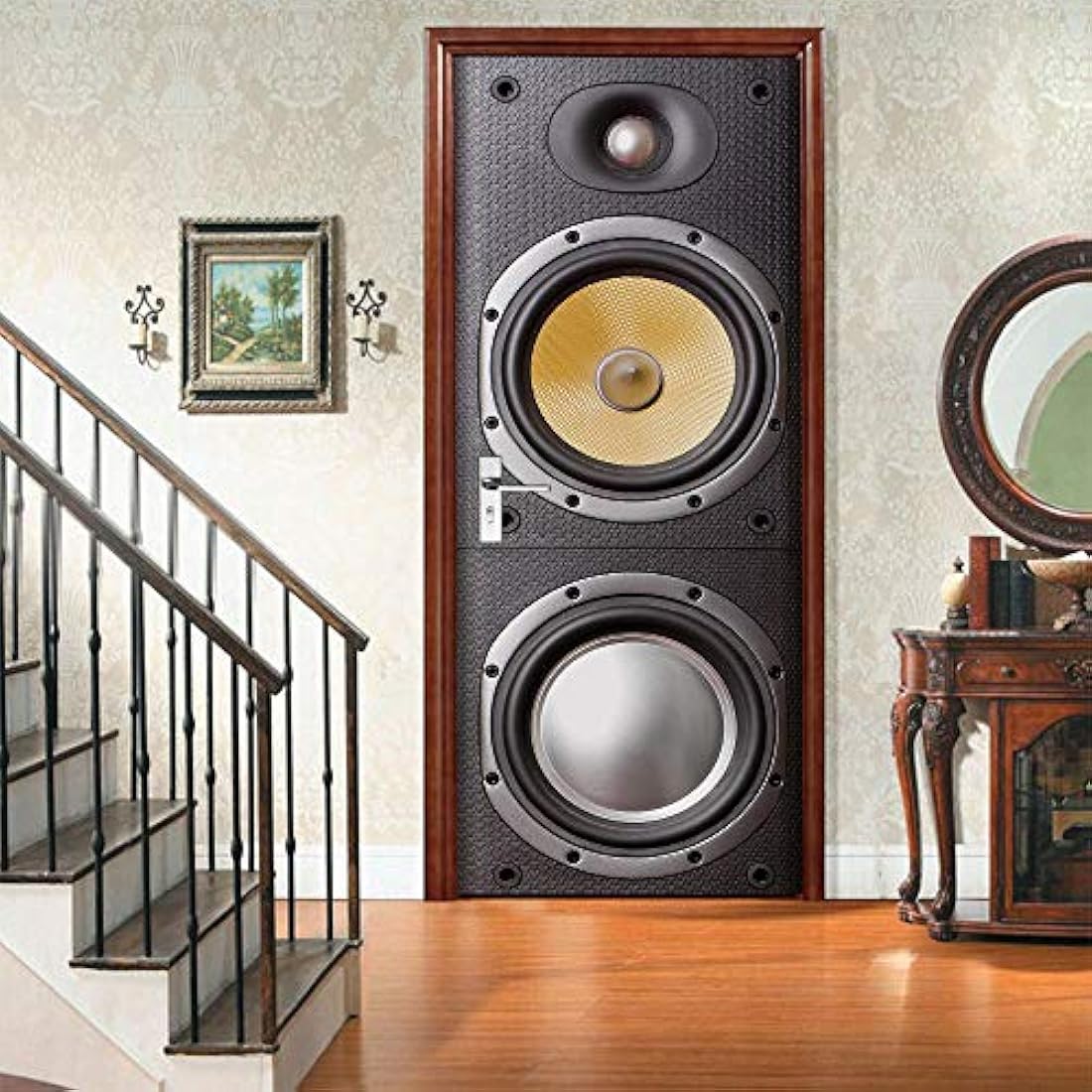 Pegatinas decorativas autoadhesivas para puerta(30.3 x 78.7)