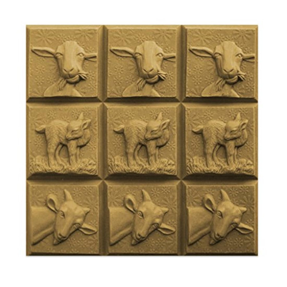 Tres cabras Jabón Mold Tray – Milky Way. Melt & Pour, fría Proceso W/exclusiva derechos de autor Full Color cybrtrayd Jabón Molding instrucciones...
