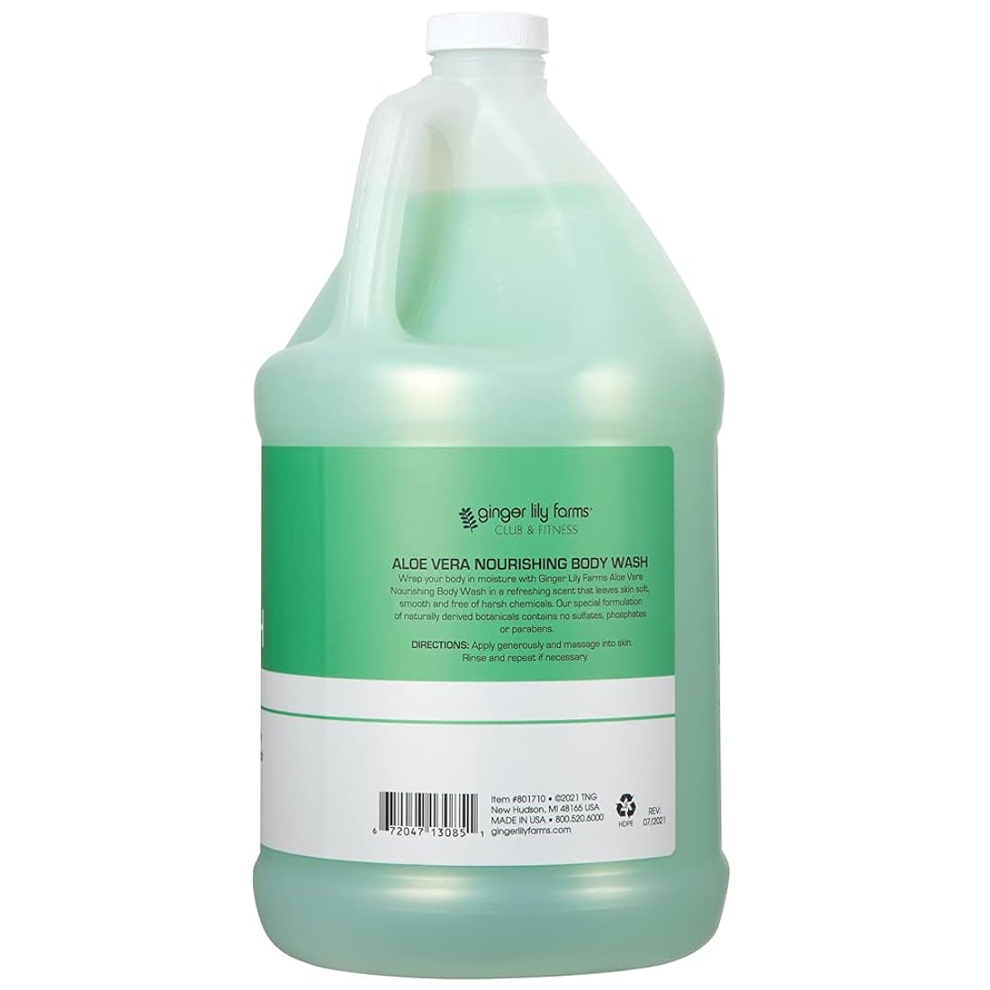 Gel de baño y ducha nutritivo 801710 Ginger Lily Farms