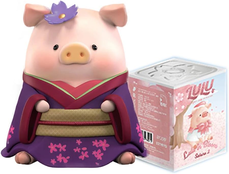 Figuras de acción LuLu The Piggy, colección Sakura, 1 PC