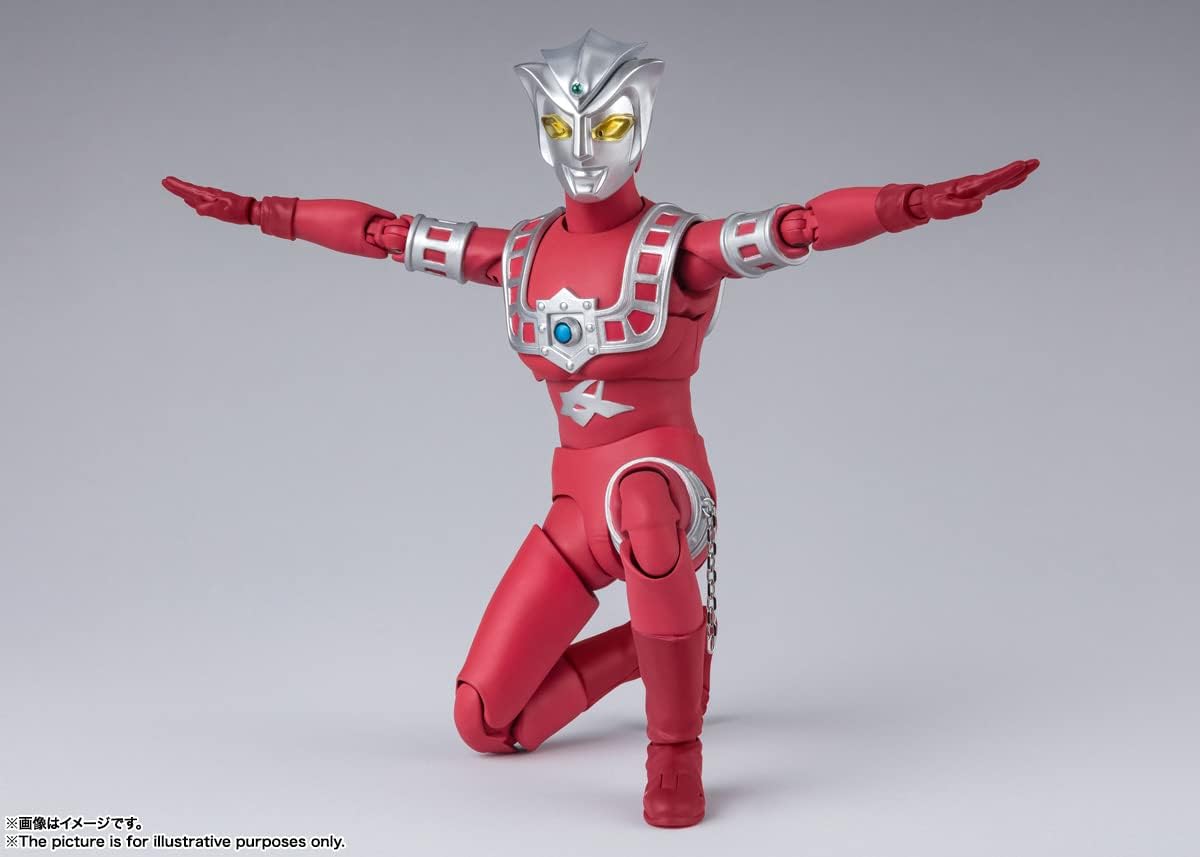 Figura de acción Astra Ultraman Leo - Bandai S.H.Figuarts