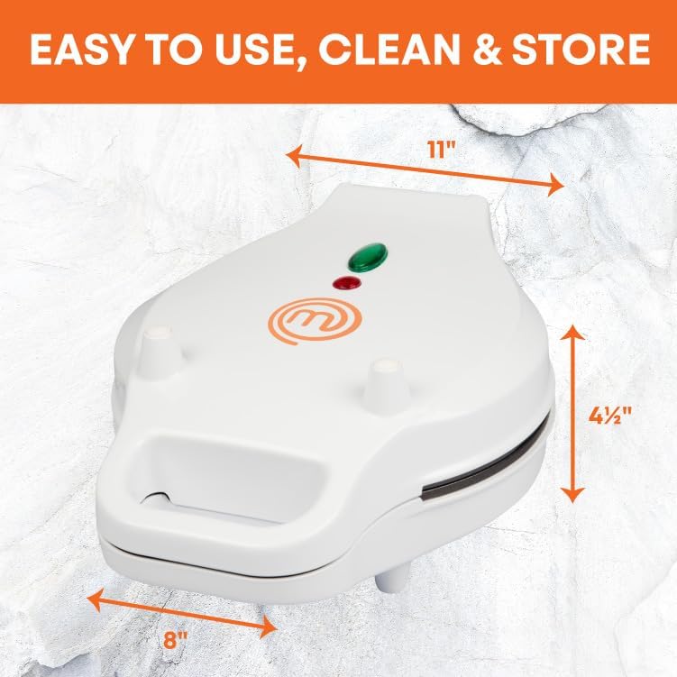 Máquina de Waffles Bubble MasterChef - Antiadherente, Rápida