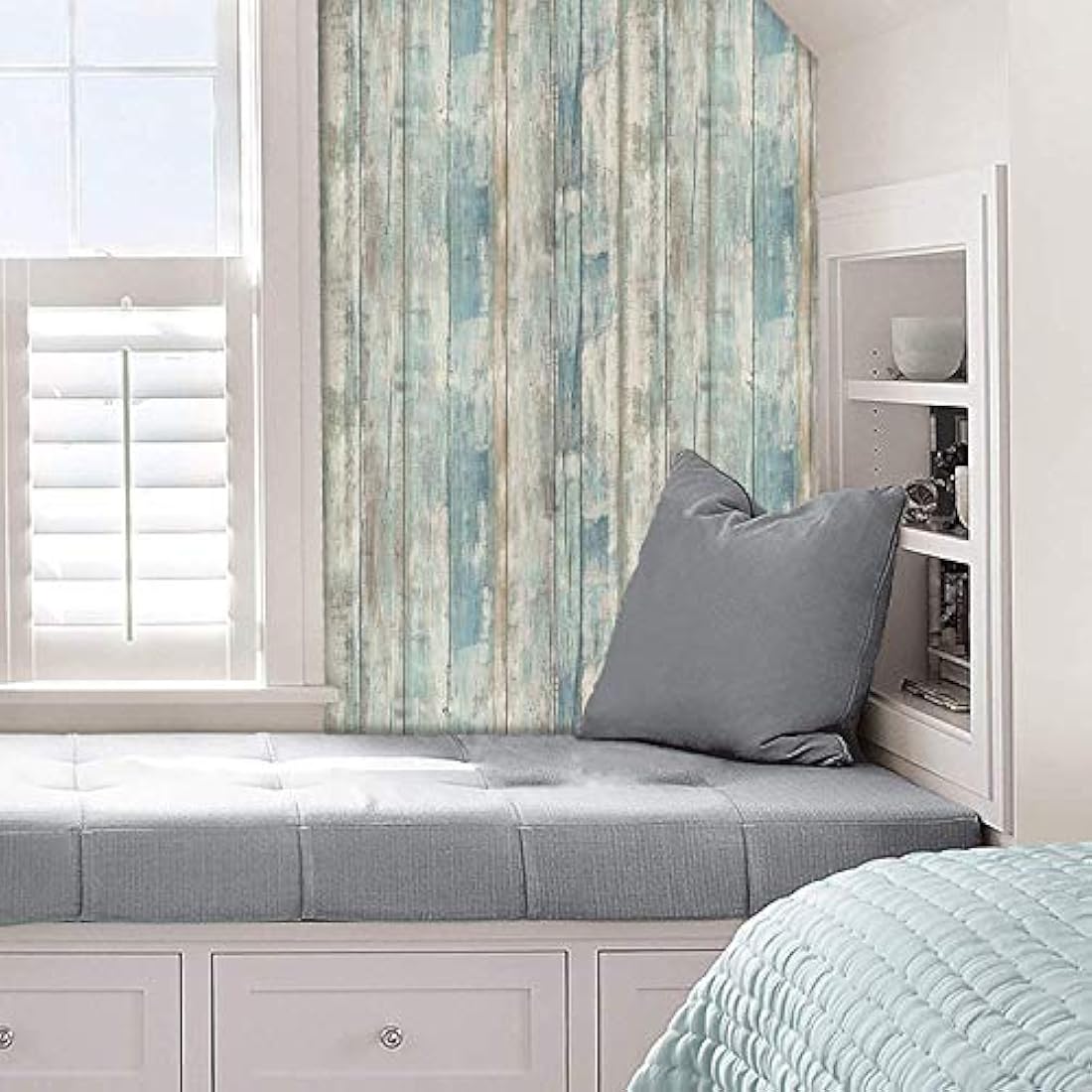 Vinilos Decorativos pintado de madera autoadhesivo