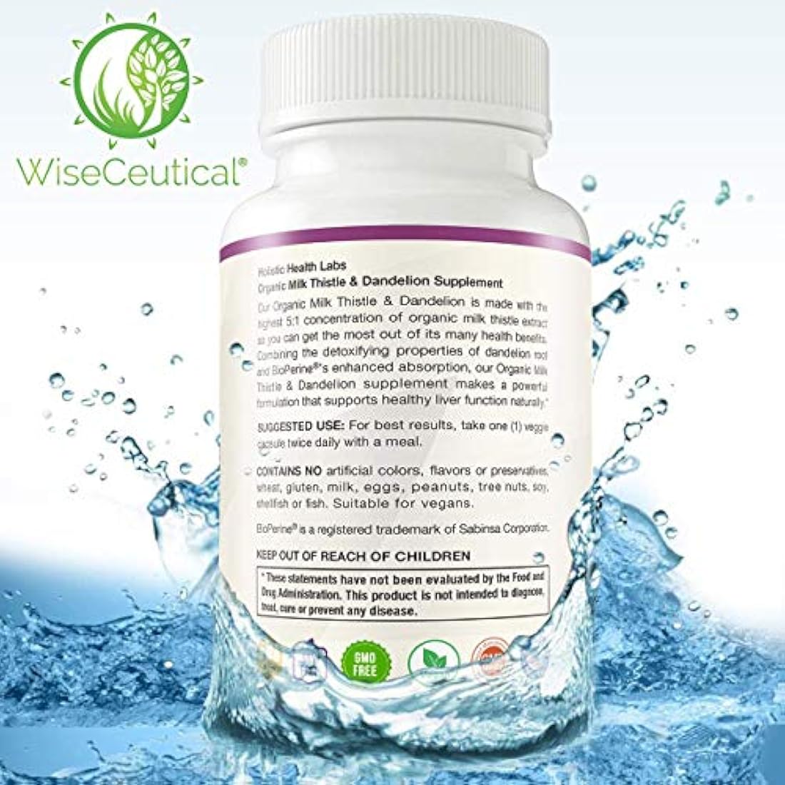 Max Absortion Cardo de leche orgánica extracto concentrado