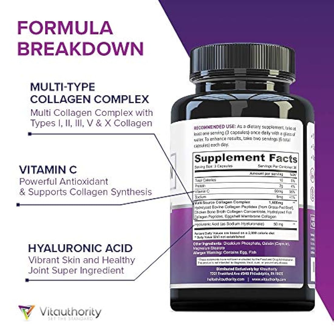 Píldoras de colágeno