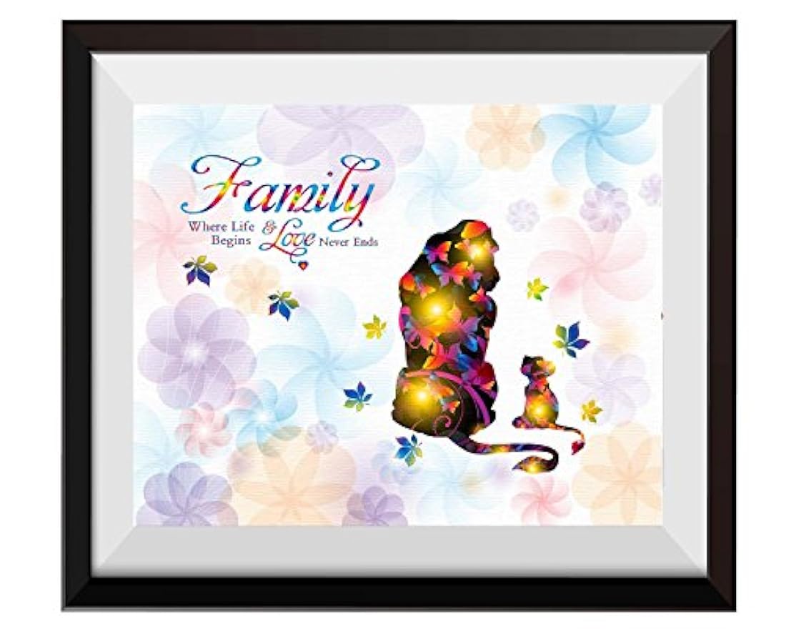 Lienzo impreso con decoracion de bebe - Uhomate