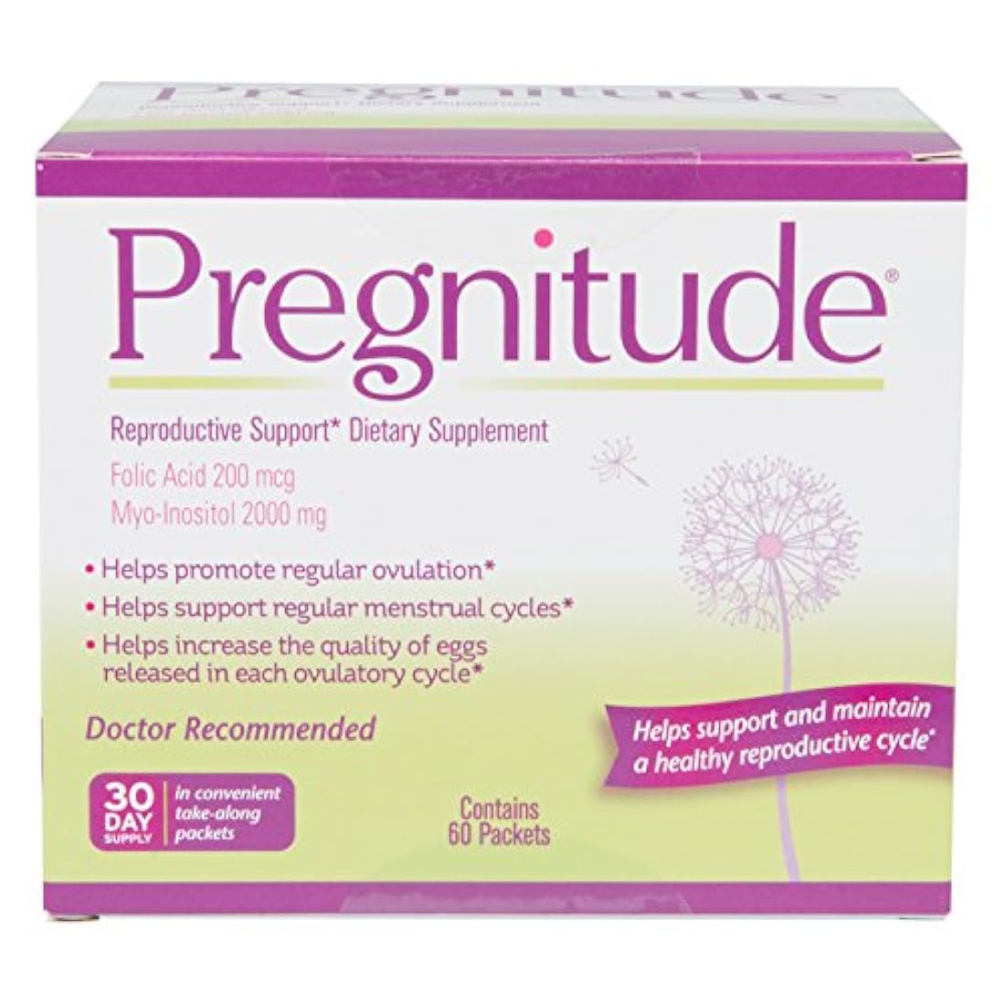 Suplemento alimenticio reproductivo Pregnitude