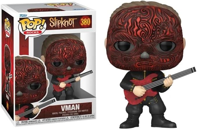 Figura Funko POP Slipknot V-Man 3.75 pulgadas con protector