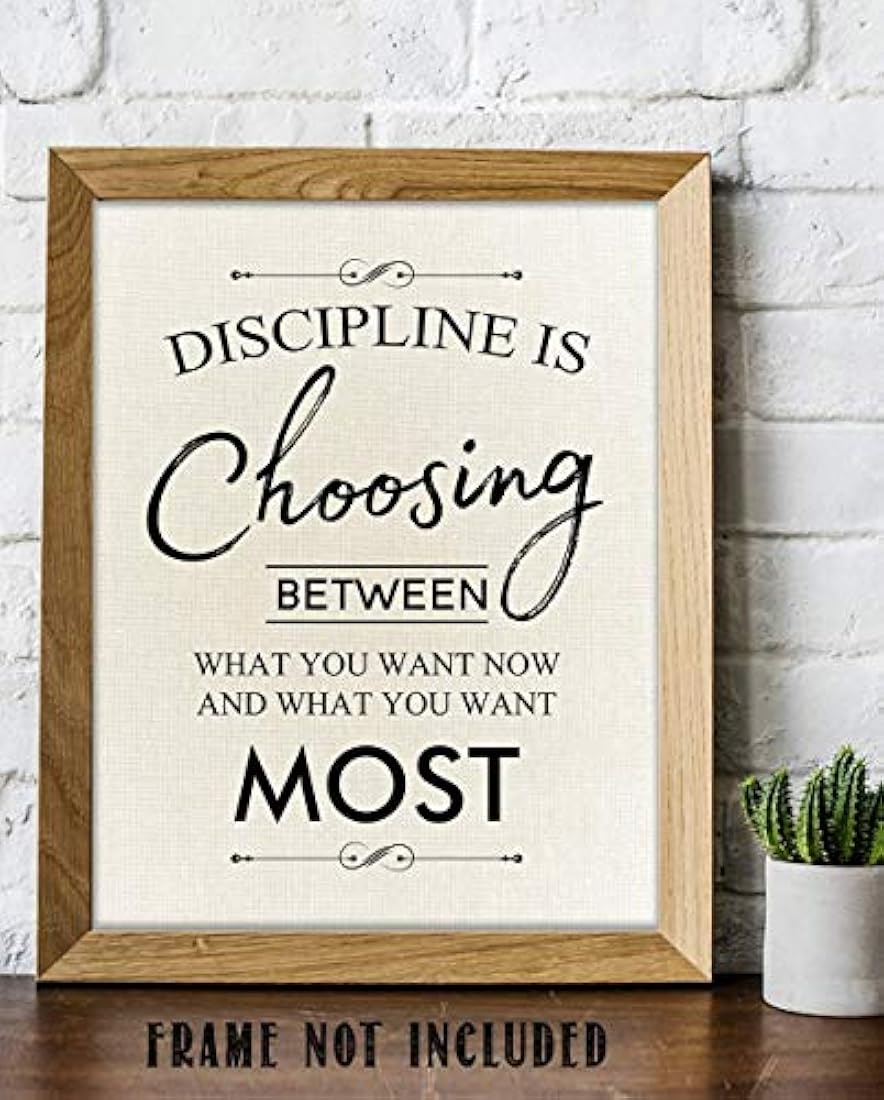 Arte de pared motivacional - Impresión sin marco de 11 x 14