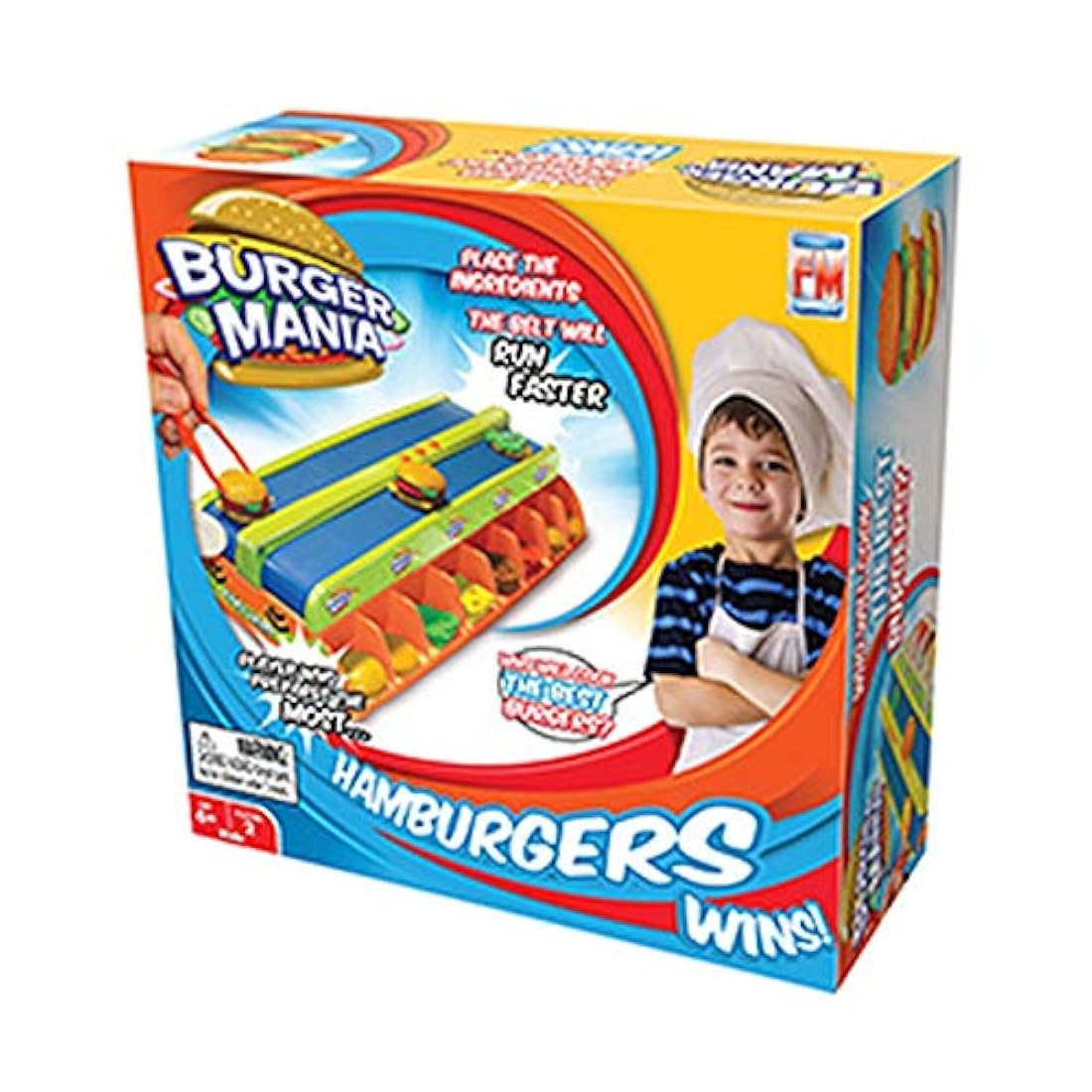 juego de cocinero de hamburguesas para niños