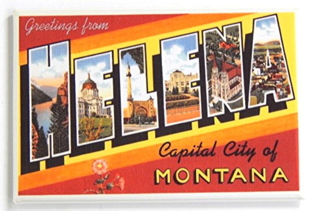 Imán para nevera de Helena Montana