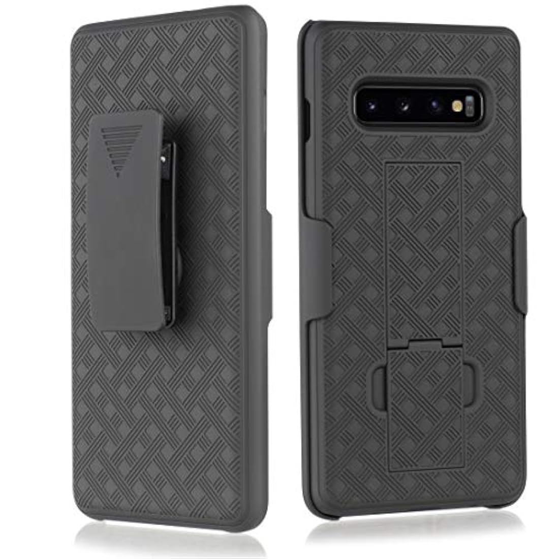 Funda para Samsung Galaxy S10, funda con clip para cinturón