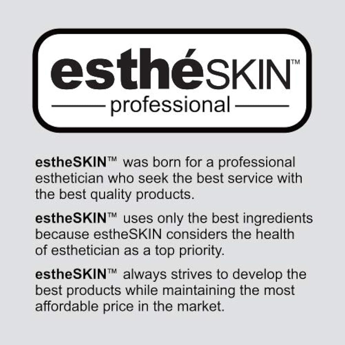 EstheSKIN - Polvo para máscara de tratamiento facial 35oz