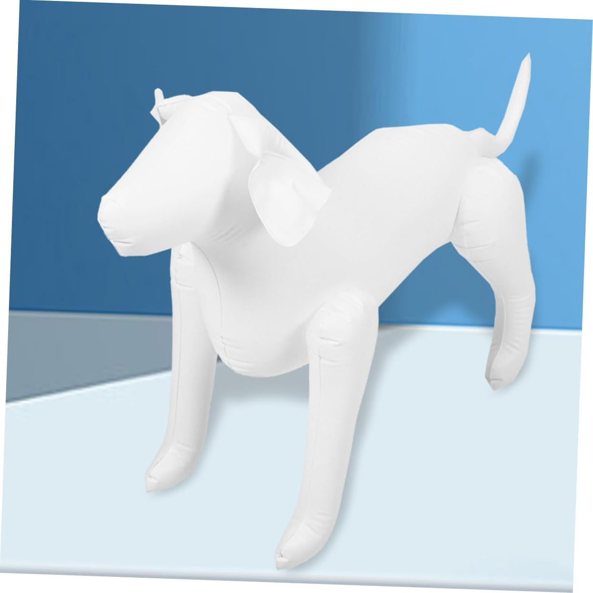 Maniquí de Perro PVC Inflable para Tienda de Mascotas 2pcs