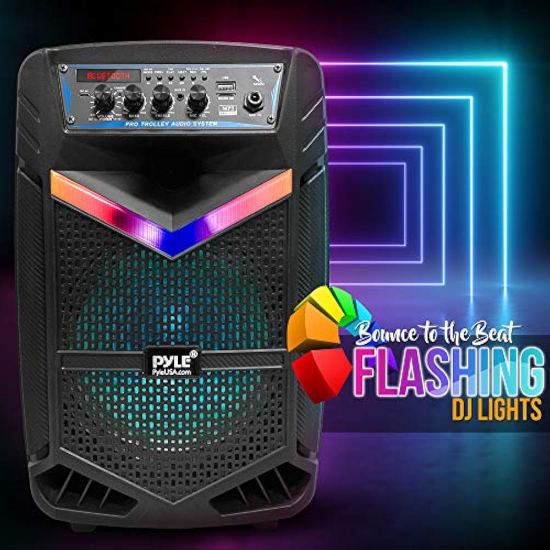 Parlantes Portátiles altavoces Bluetooth PYLE-PRO PPHP1242B