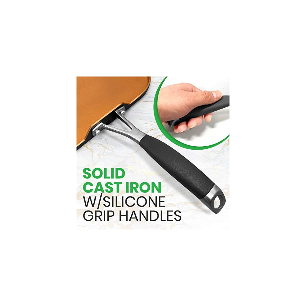 Sartén antiadherente De Cobre NUTRICHEF NCSQPA