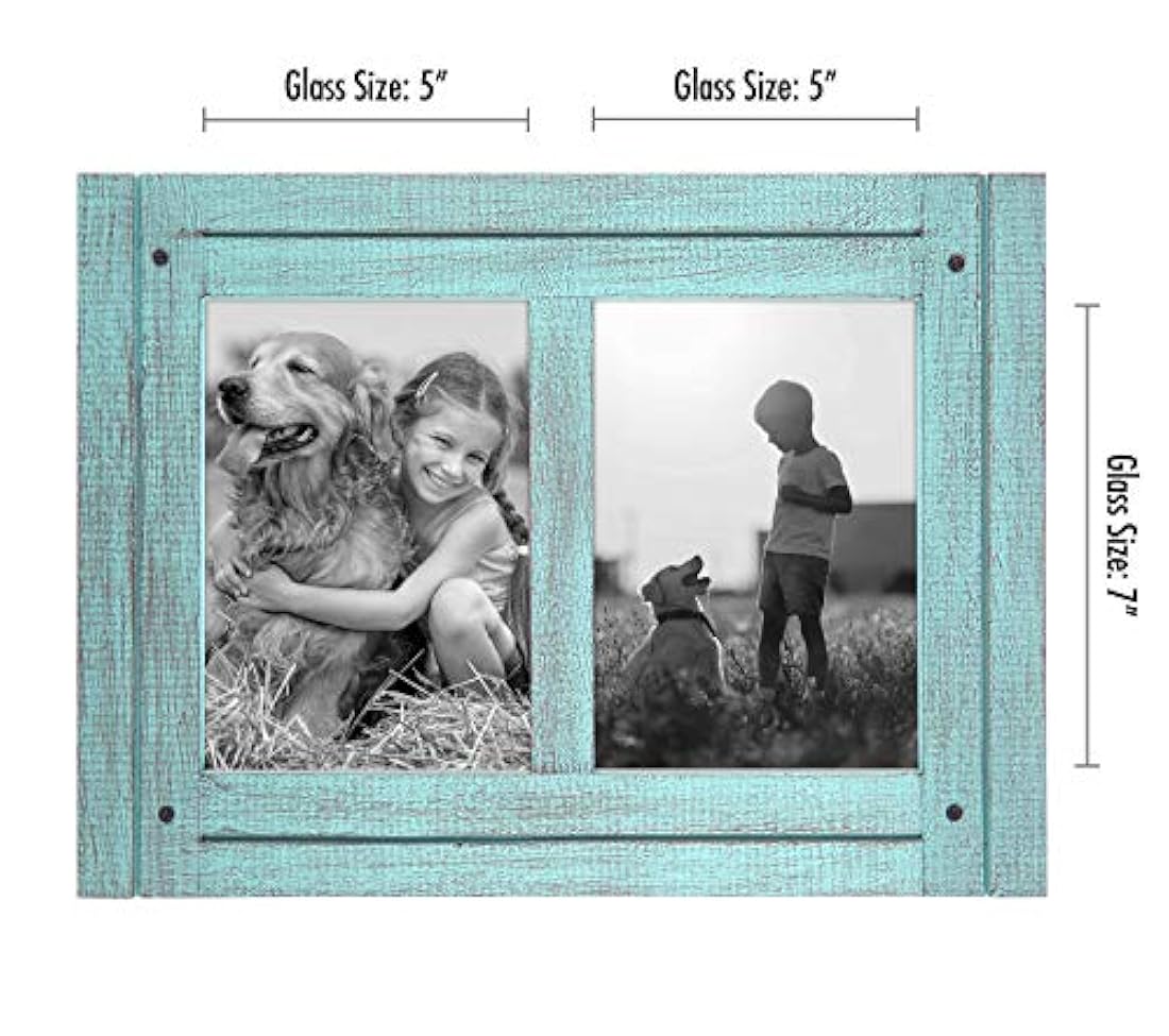 Marco de madera envejecida