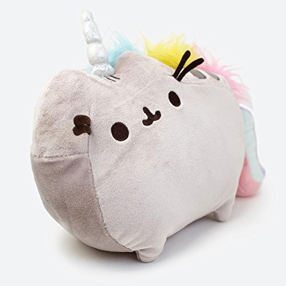 Peluche de gato, Pusheenicorn, 13 pulgadas, Gris