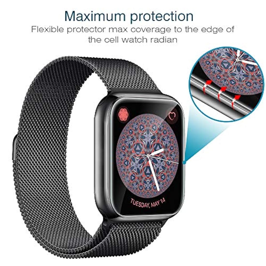 Protector de pantalla para Apple Watch