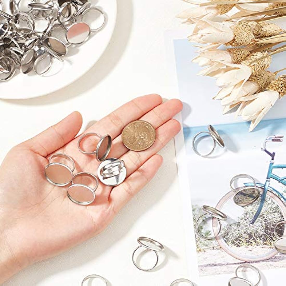 Anillos de dedo (acero inoxidable)