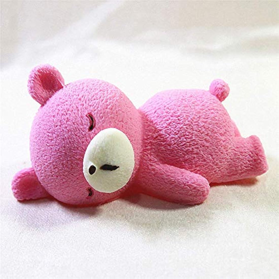 Molde de silicona para jabón en 3D con diseño de oso dormido, para mousse, pastel, gelatina, helado, chocolate, caramelo, yeso