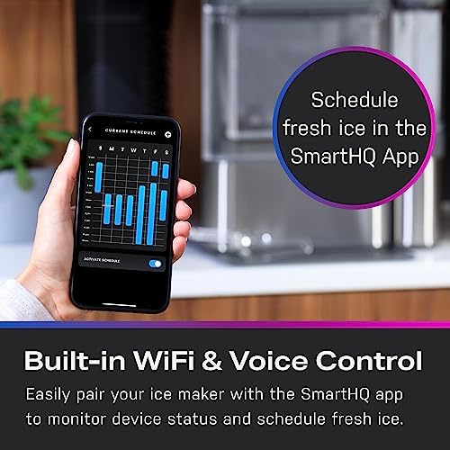 Máquina de Hielo GE Profile Opal 2.0 XL, 38 lbs, WiFi, 1 Galón