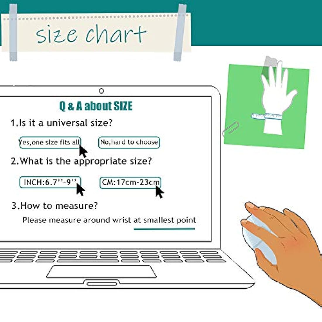 Férula de pulgar con muñequera