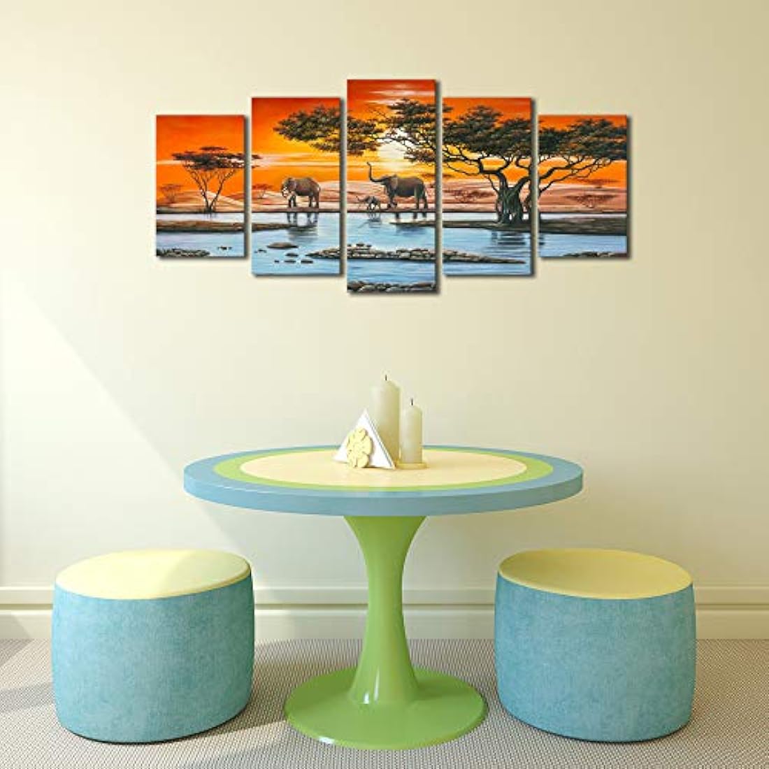 Wieco Art P5RLA030-p - Lienzo decorativo para pared