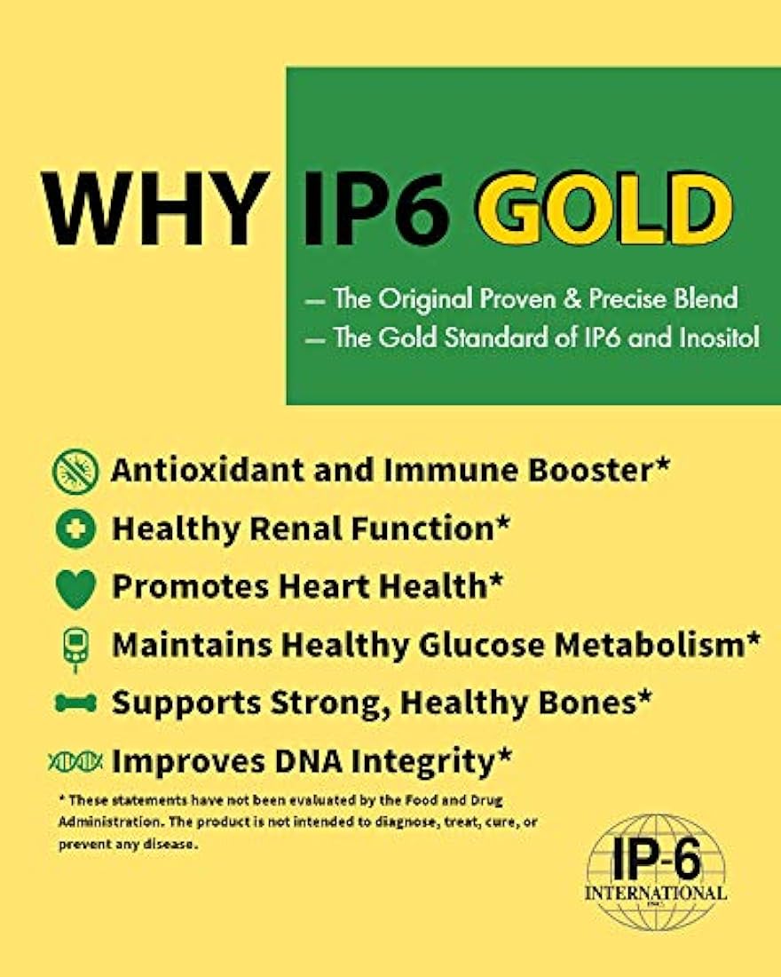 IP6 Gold Inmune Support Fórmula 240 Cápsulas vegetarianas