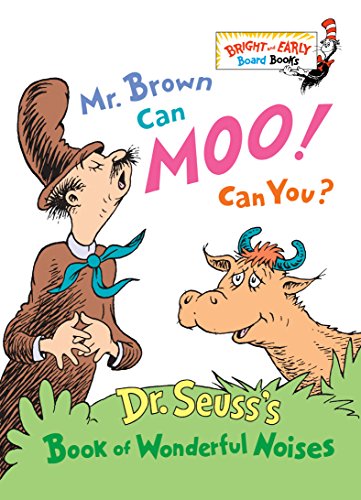 Sr. Brown Can Moo,puede usted el libro de ruidos maravilloso