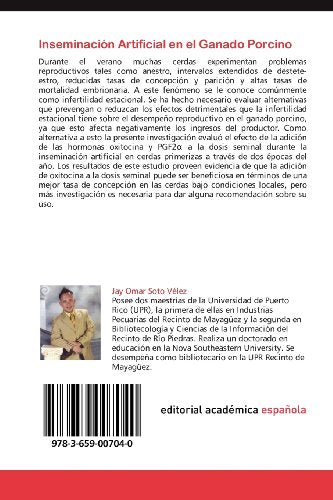 libro Inseminación Artificial en el Ganado Porcino