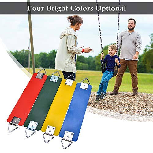 AGPTEK - Asiento oscilante para niños y adultos (30.4 x 5.9 x 0.3 in), color verde