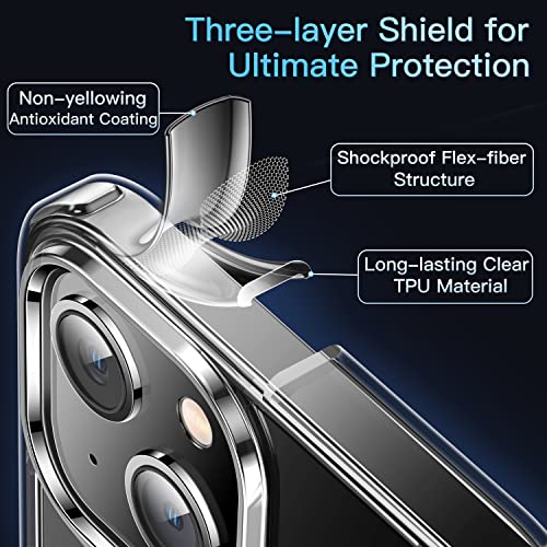 Carcasa transparente protección contra caídas de grado militar