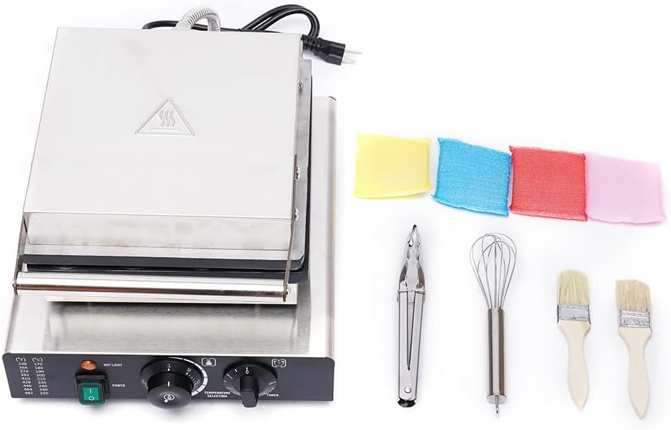 Máquina de Waffles Comercial, Electric, 16 Rejillas, 1750W, 110V