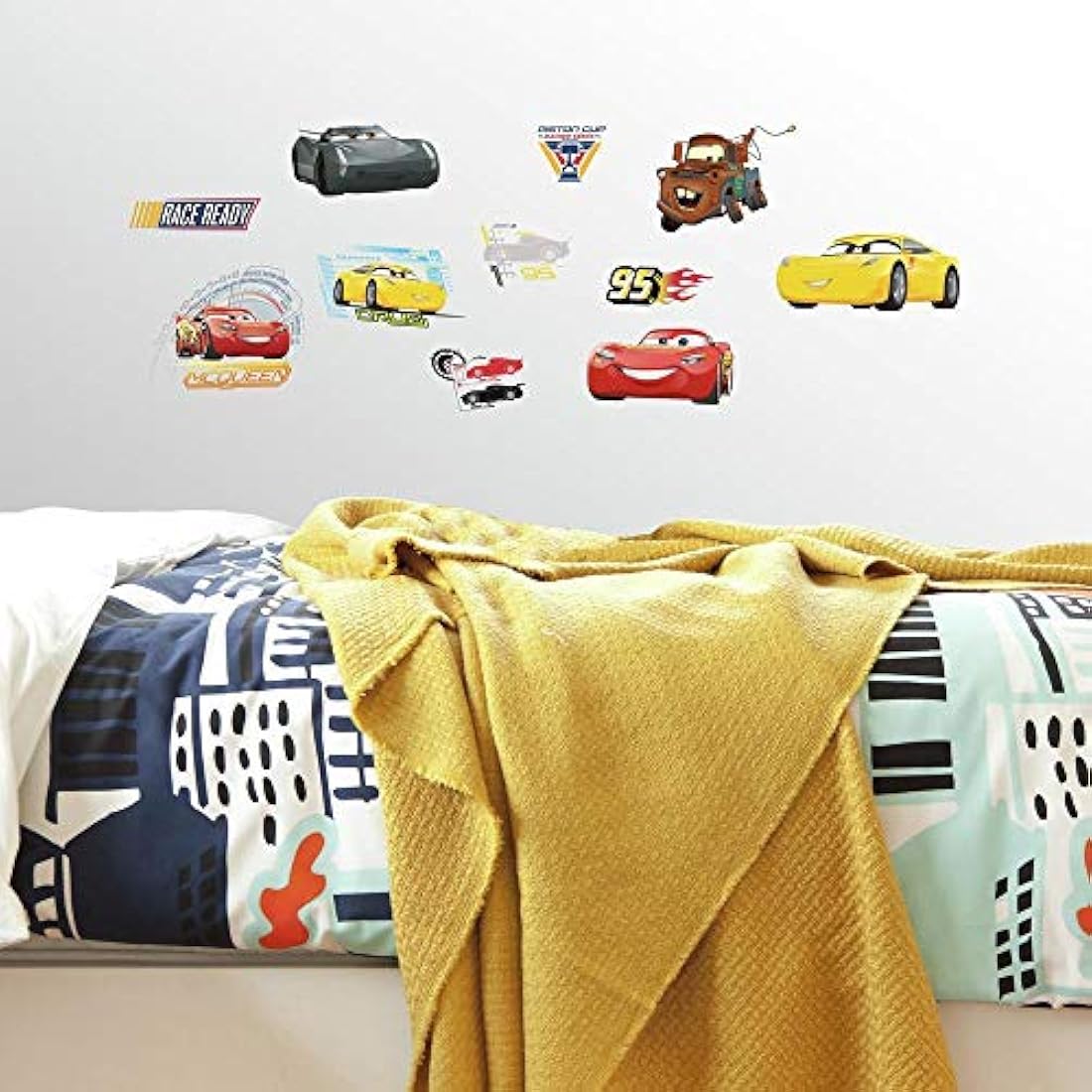RoomMates Disney Pixar Cars 3 Adhesivo decorativo para pared